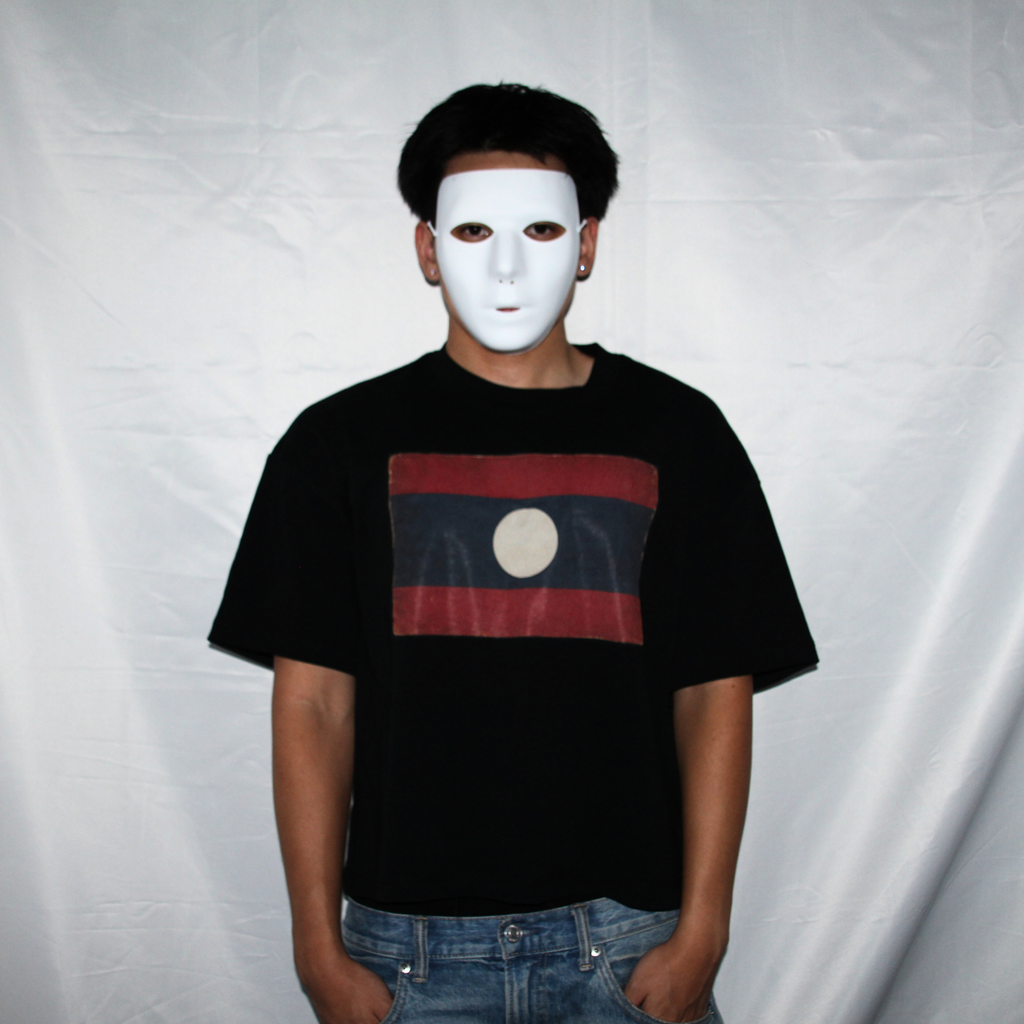 GNOSTA "LAOS" CROPPED T-SHIRT