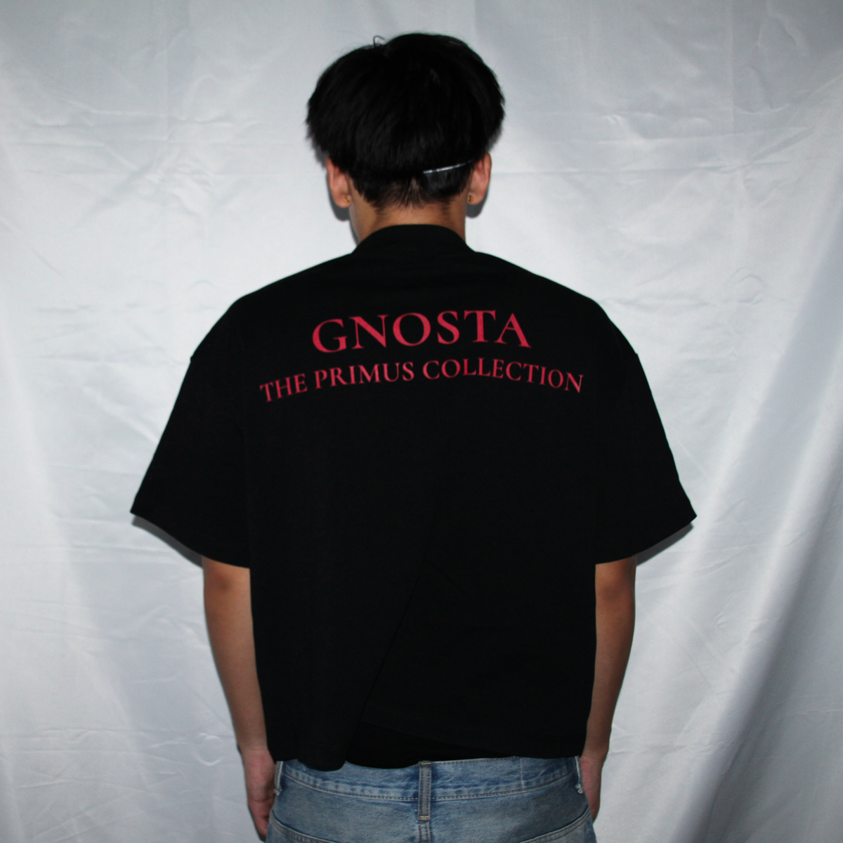 GNOSTA "LAOS" CROPPED T-SHIRT