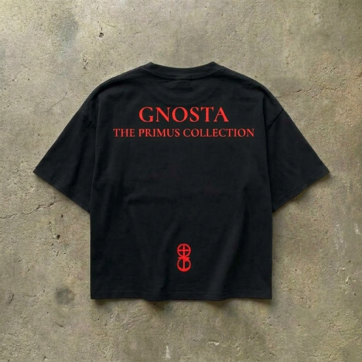 GNOSTA "LAOS" CROPPED T-SHIRT