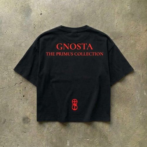 GNOSTA "LAOS" CROPPED T-SHIRT
