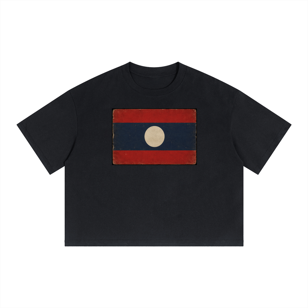 GNOSTA PRIMUS "LAOS" CROPPED T-SHIRT