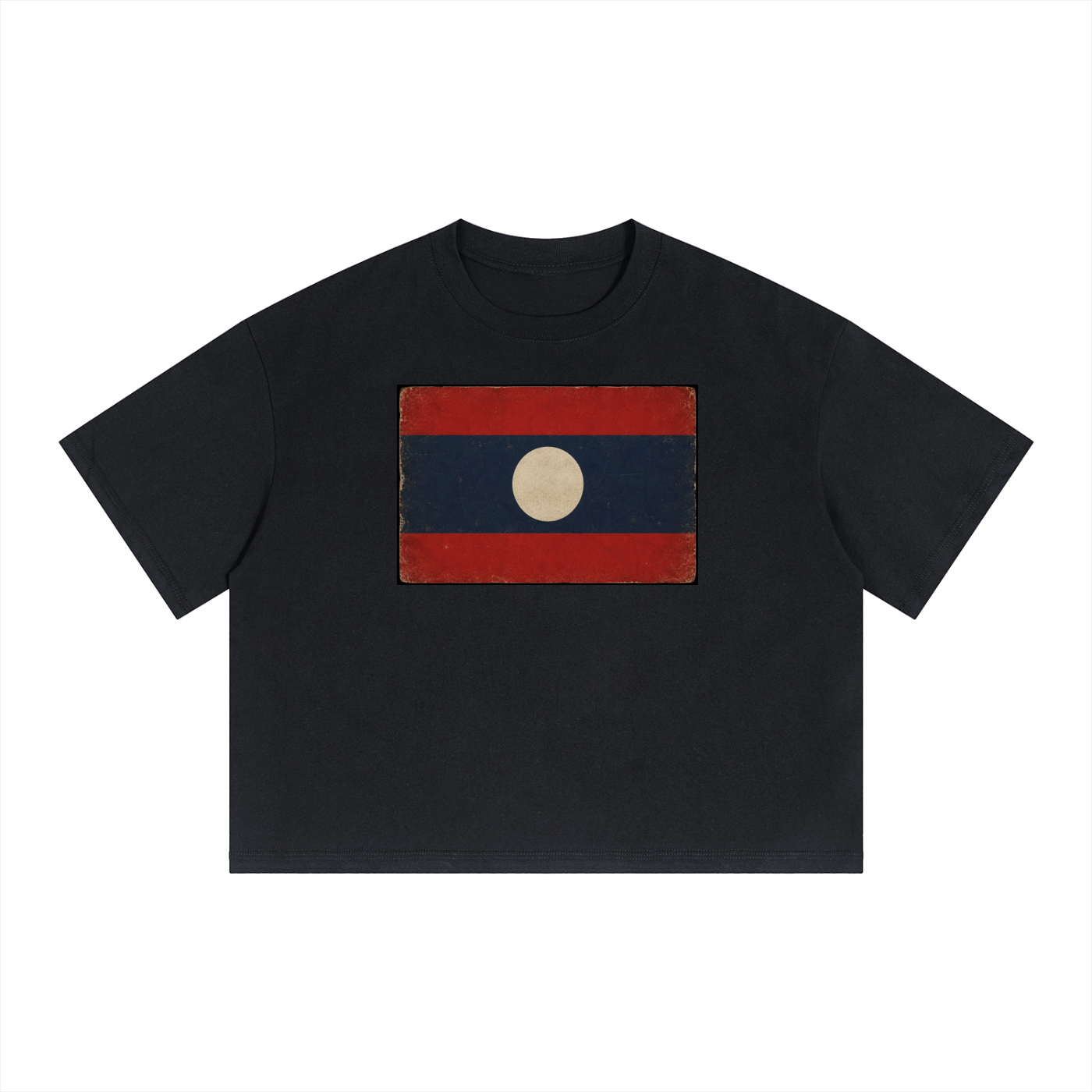 GNOSTA PRIMUS "LAOS" CROPPED T-SHIRT