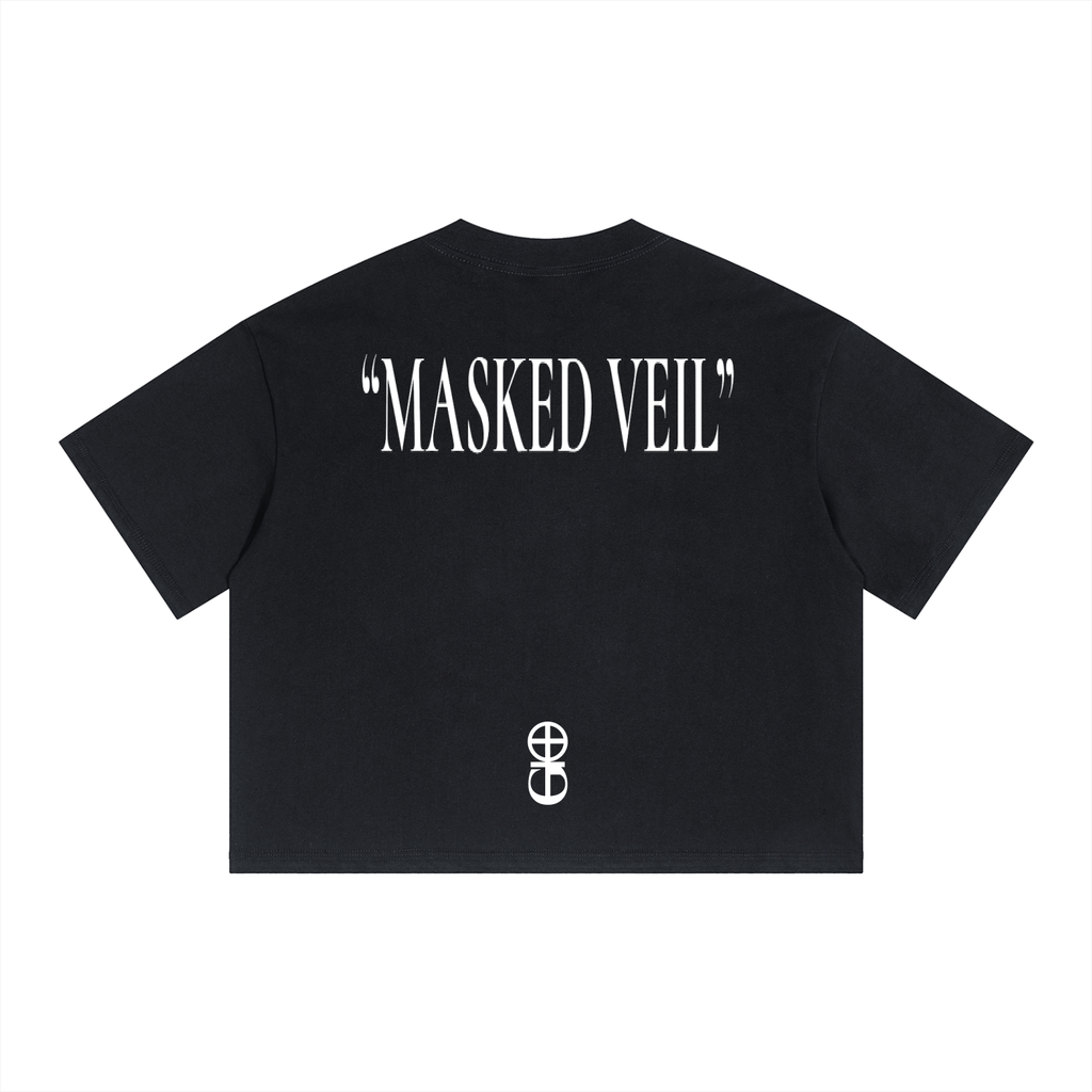 GNOSTA'S PRIMUS "THE MASKED VEIL" CROPPED T-SHIRT