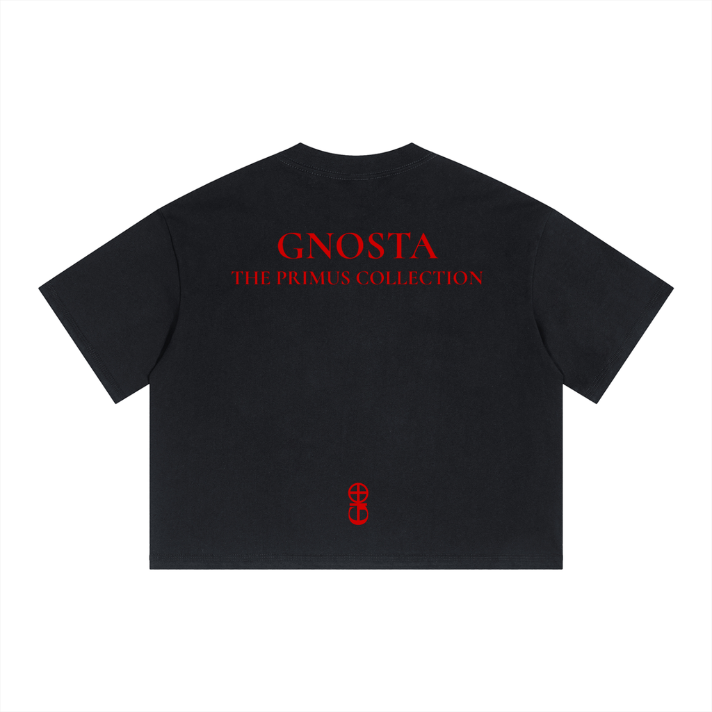 GNOSTA PRIMUS "LAOS" CROPPED T-SHIRT