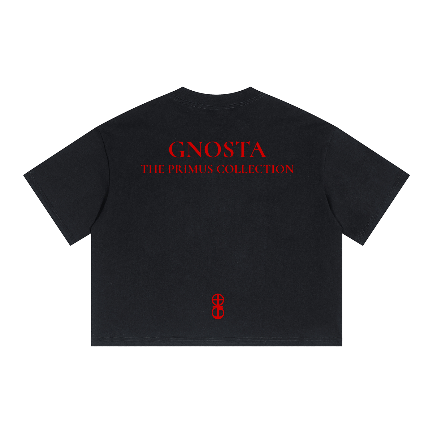 GNOSTA PRIMUS "LAOS" CROPPED T-SHIRT