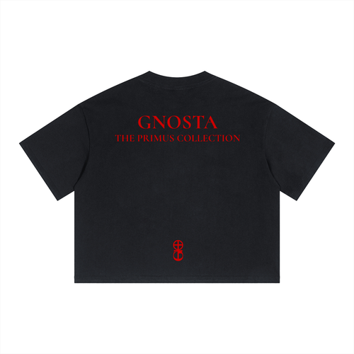GNOSTA PRIMUS "LAOS" CROPPED T-SHIRT