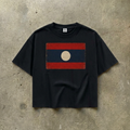 GNOSTA "LAOS" CROPPED T-SHIRT