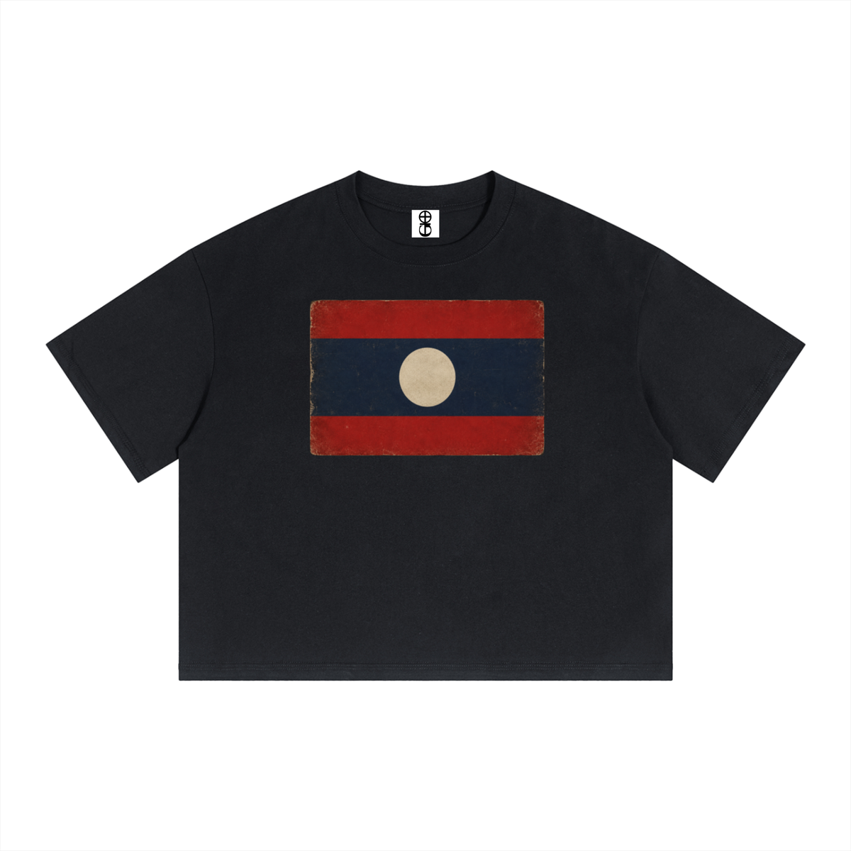 GNOSTA "LAOS" CROPPED T-SHIRT