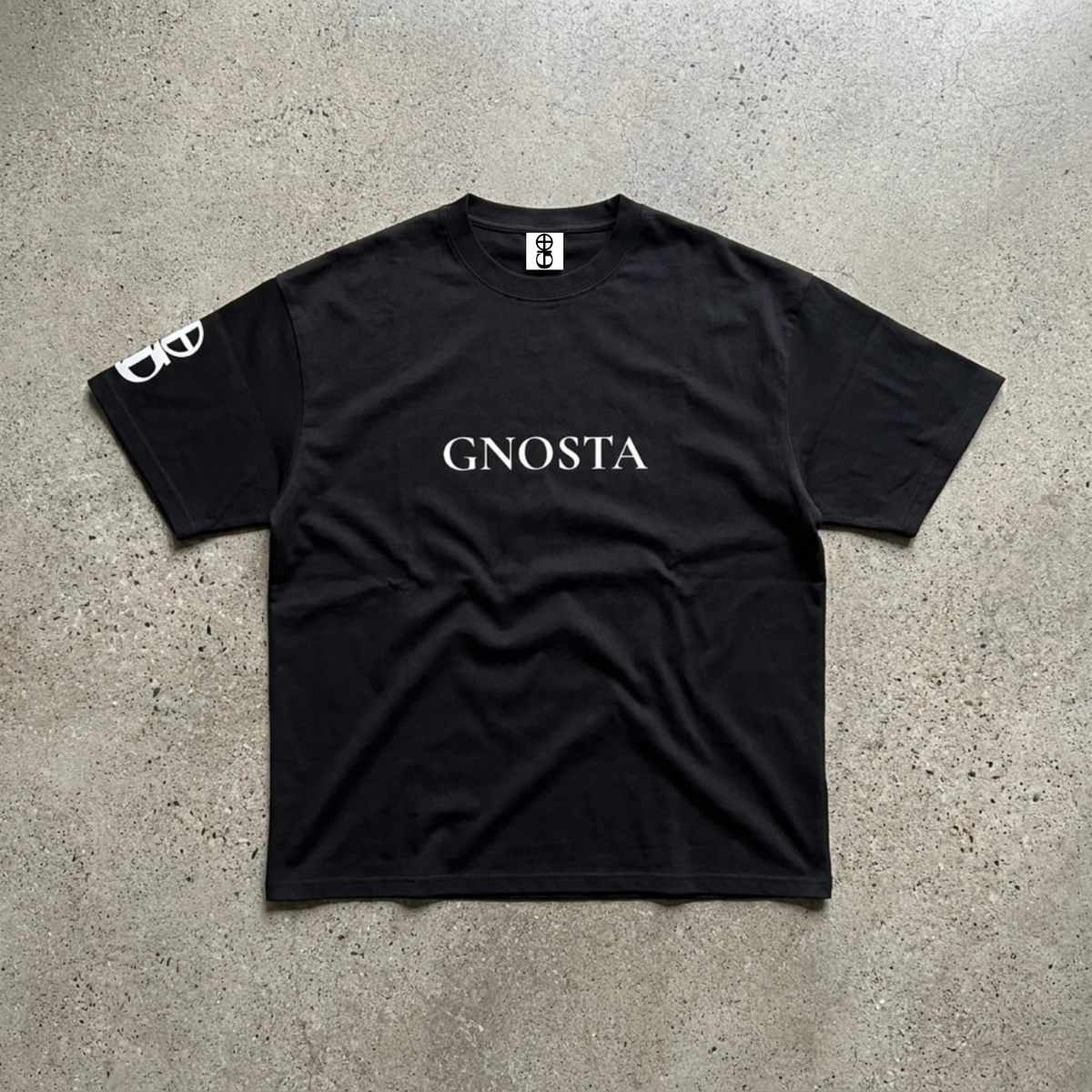 GNOSTA'S "BLACK SUBSCRIPTIONE" T-SHIRT